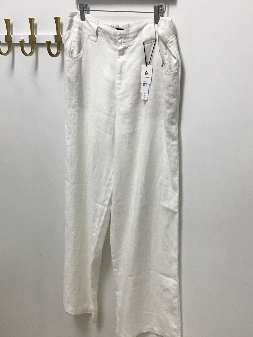 Sanctuary White Linen pant